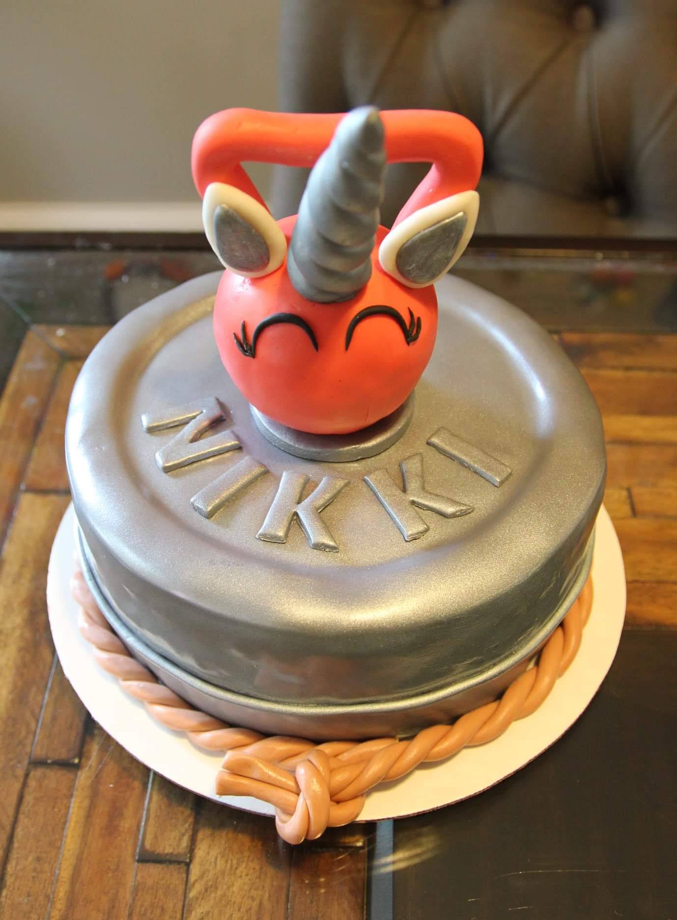 7" Custom Fondant Cake Believe Cakes