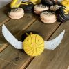 HP Golden Snitch Macarons