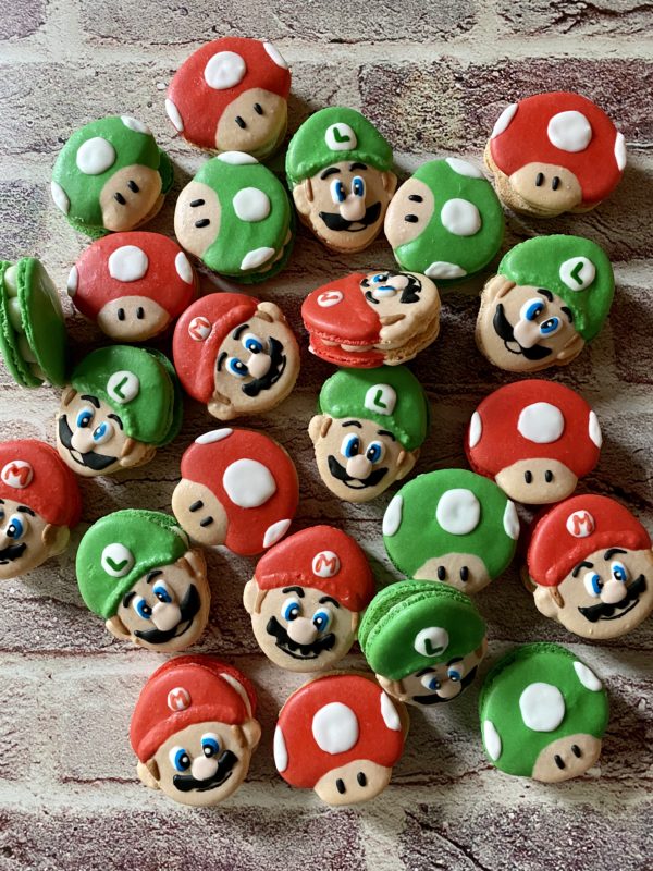 Mario Bros macarons