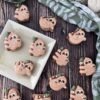 sloth mama & baby shower macarons